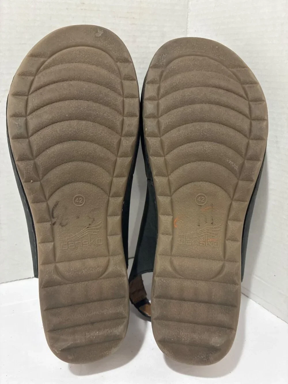 Dansko Maureen Shoes Women Mary Jane Slingback Mule Black Leather size 11 - Picture 5 of 7